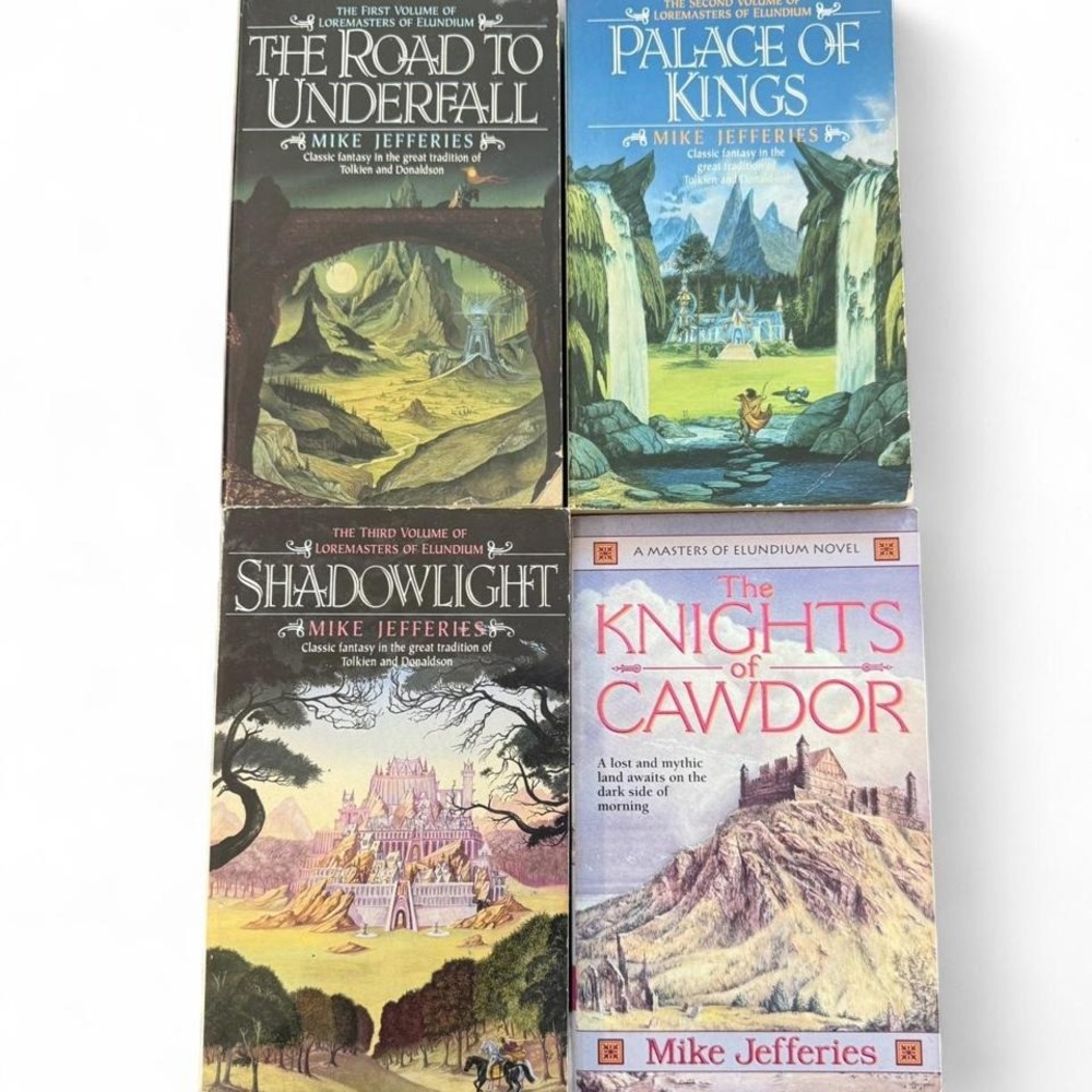 The Masters of Elundium series by Mike Jefferies
